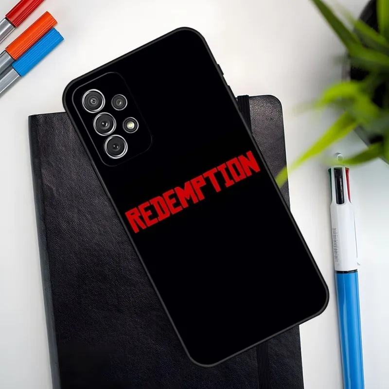 Red Dead Redemption 2 Phone Case For Samsung Galaxy A31 A33 A21 A52 A13 A22 A02 A53 A50 A32 A73 A40 A20 A23 Back Cover image 6