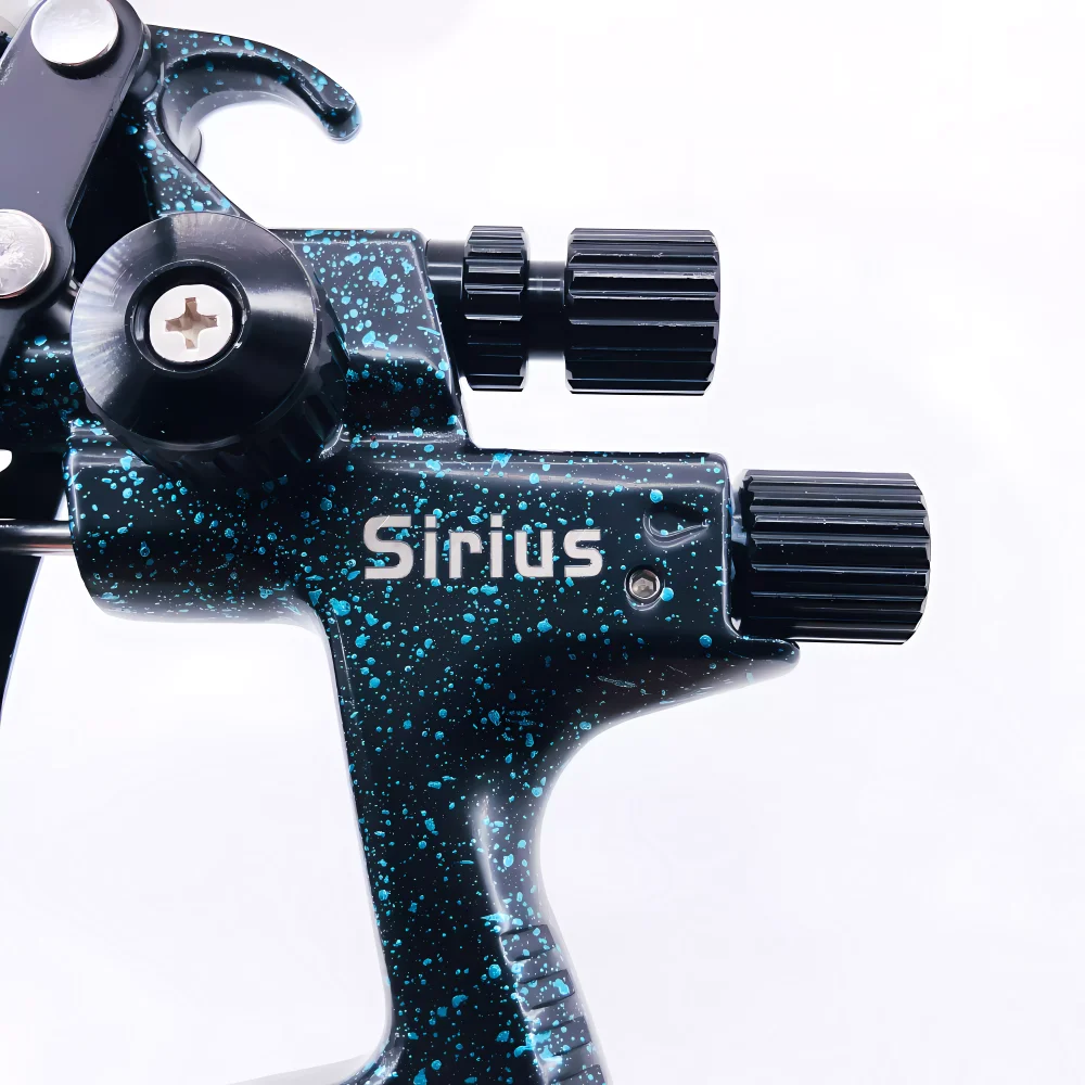 Sirius Starlight Version 1000B HVLP Gravity Feed Spray Gun 1.3mm Stainless Steel Nozzle Professional Auto Refinishing Paint Gun