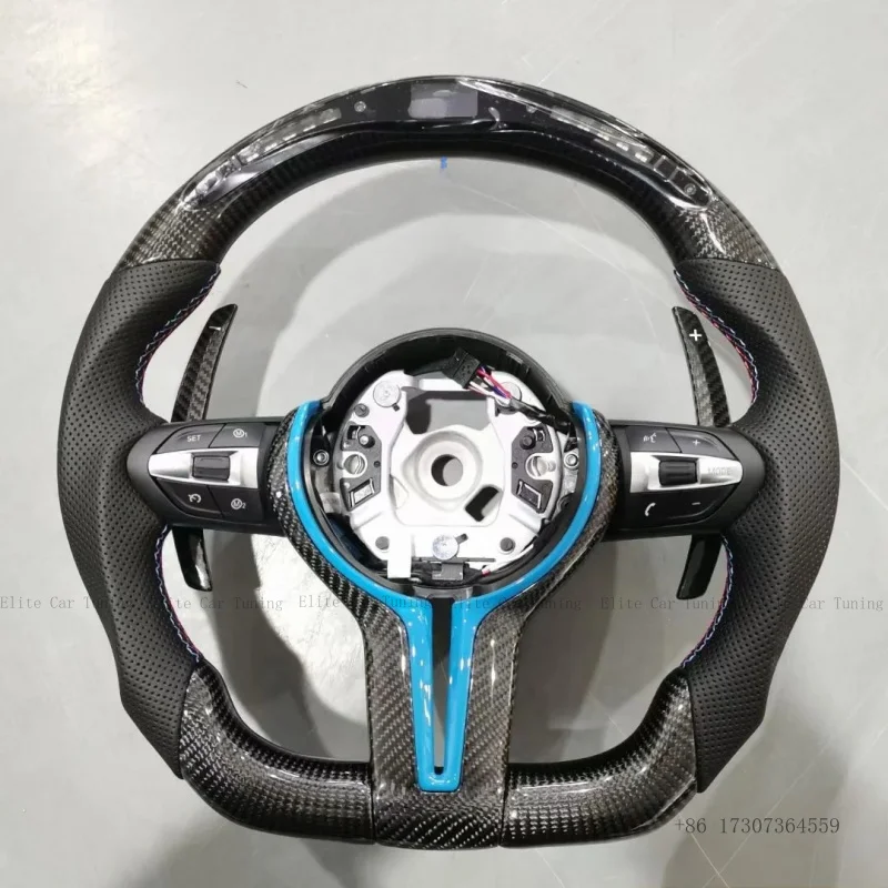Custom Carbon Fiber &  Sports Style for G Series Car Steering Wheel F20/f80/f21/f81 & More Models