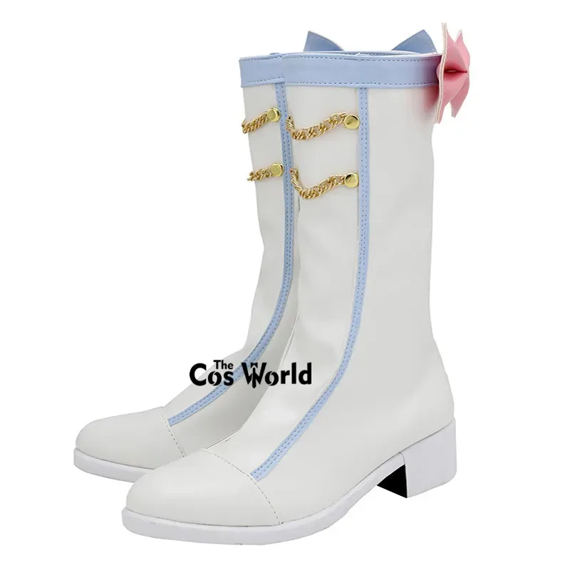

qq6812020 Miku Snow Anime Customize Cosplay Flat Shoes Boots