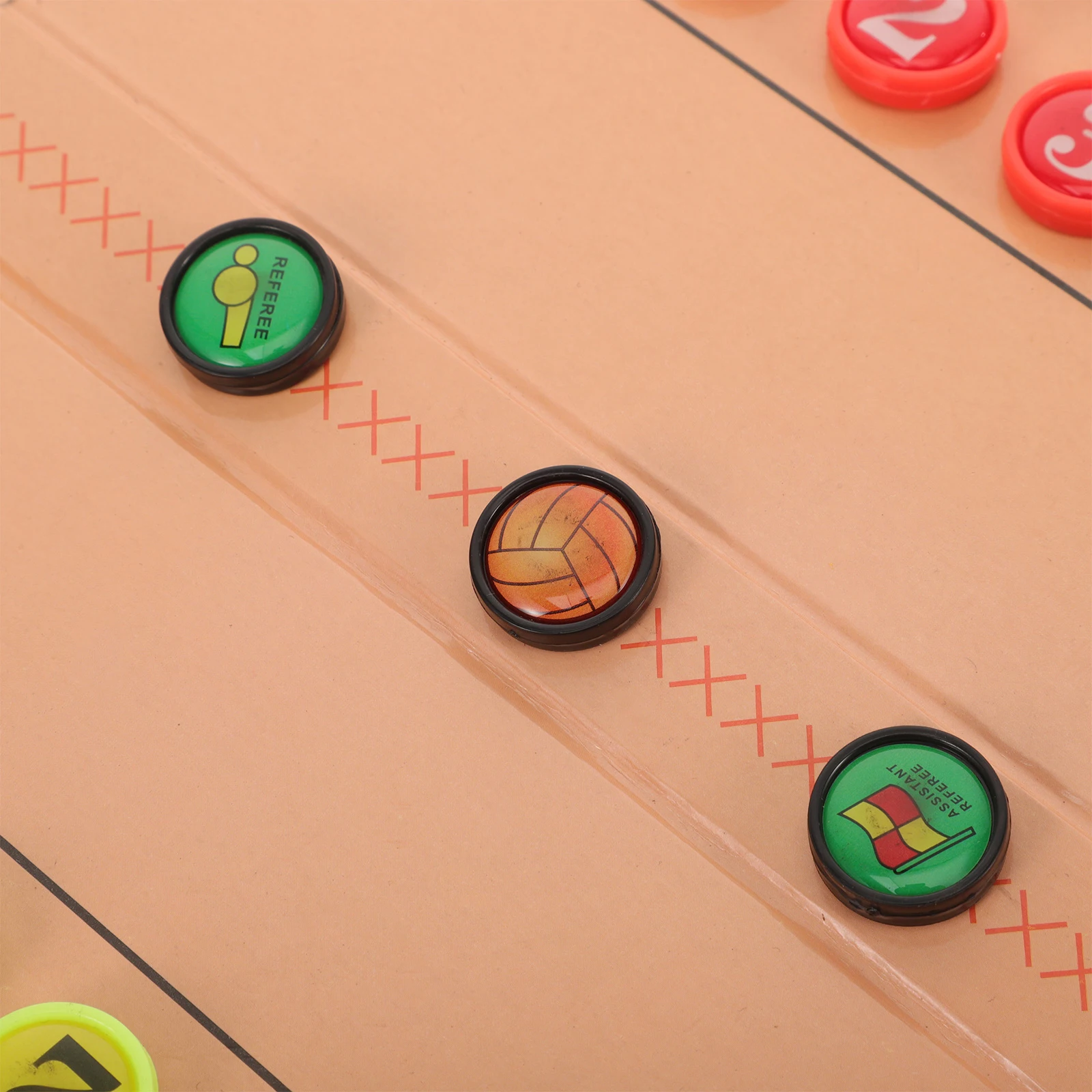 

1 шт., тактическая доска для тренеров, книга из искусственной кожи, магнитный буфер обмена на молнии, портативный тренировочный волейбол, баскетбол, футбол, футбол