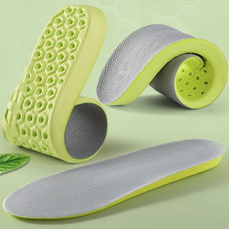 Anti-Slip Breathable Shoe Pads for Work & Daily Wear Soft Cushioned Insoles Memory Foam Foot Sweat-Absorbing Arch Support Insert