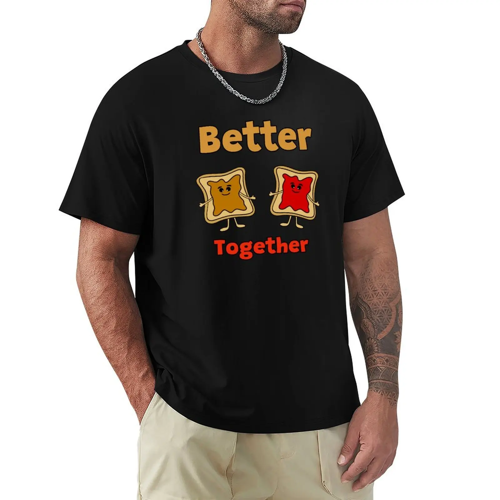 Peanut Butter Vibes - T-Shirt Independence Day Short Sleeve T-Shirt