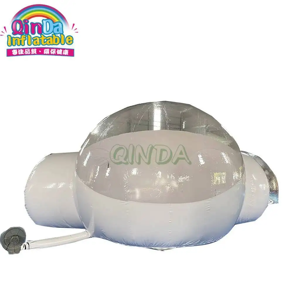 Tiendas inflables transparentes de cúpula de burbujas Casa, tienda iglú de burbujas inflable a la venta