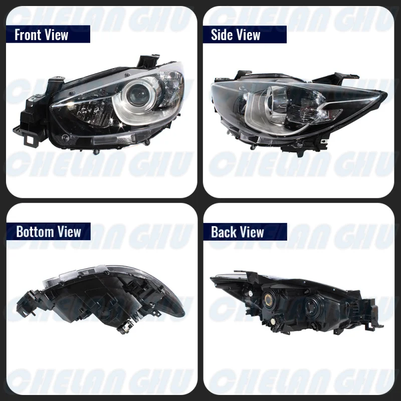 Per Mazda CX-5 LHD 2013 2014 2015 2016 versione europea lato sinistro anteriore alogeno faro senza lampadine accessori auto