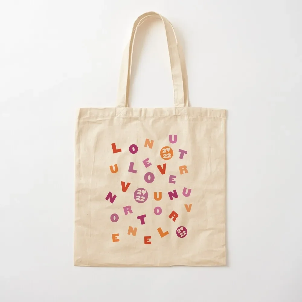 

lesbian love on tour Tote Bag bags woman 2025 tote bag custom canvas bag