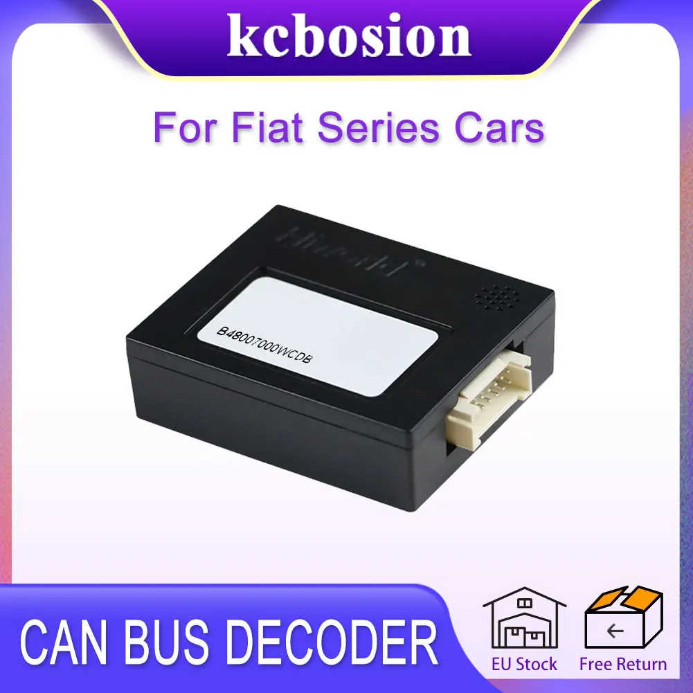 Kcbosion Car  Radio Adapter Canbus Box Amplifier Decoder For Fiat ClassicLinea Punto Doblo Fiorino Panda Ducato Cars 2 Din