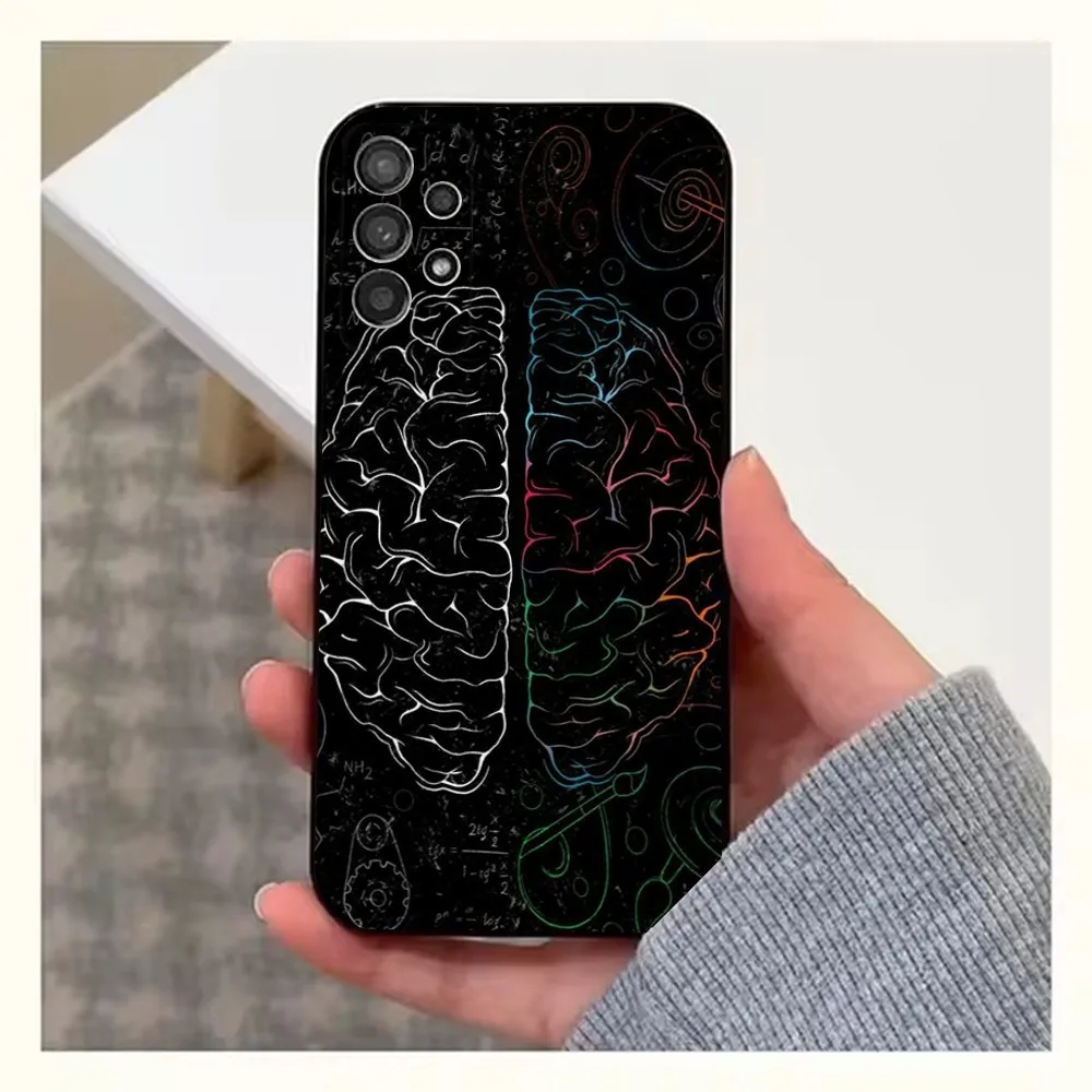 Physics Chemical Math Phone Case For Samsung S25,S24,S23,S22,S20,S21,S10,Ultra,Plus,Lite,FE,Soft Silicone Black Cover