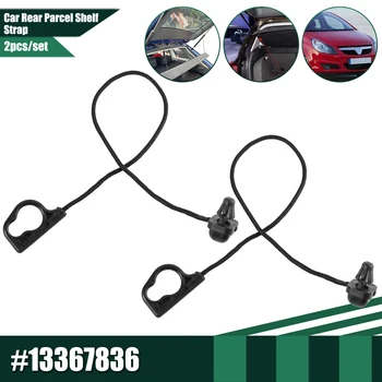 2 pezzi bagagliaio posteriore ripiano cavo corda corda cinghia corda per Vauxhall Opel CORSA D 2007-2015 CORSA E 2015 - On 5 PORTE 13367836