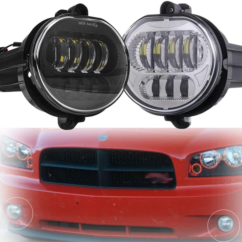 63W Car Led Fog Lights front Fog Lamp  high lumen For 2004-2006 Dodge Durango Dodge Ram 1500 2002-2008 Ram 2500 3500 2003-2009