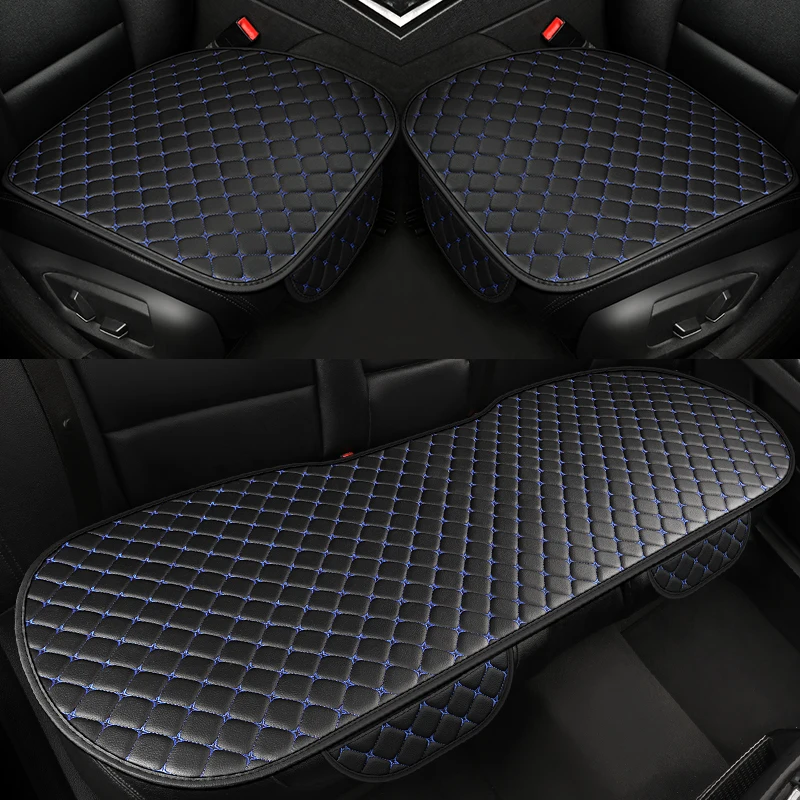 وسادة مقعد عالمية مريحة من نابي فور سيزونز، وسادة مقعد السيارة، مطرزة على شكل نجمة، صف خلفي مضاد للانزلاق، خمسة مقاعد #5