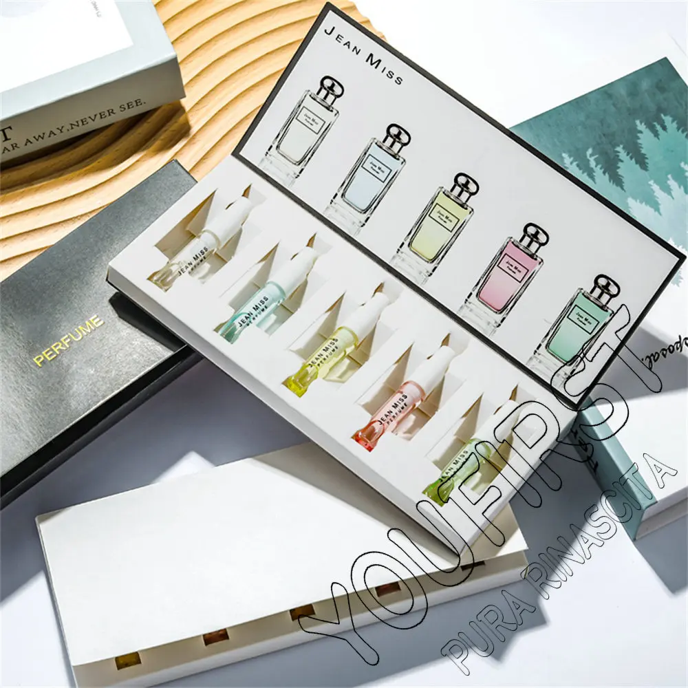 Mini Perfume Women 15ml Gift Box 5pcs Set Plant Floral Scent Perfumes De Mujer Originales Cologne Lasting Fragrance Parfüm Damen