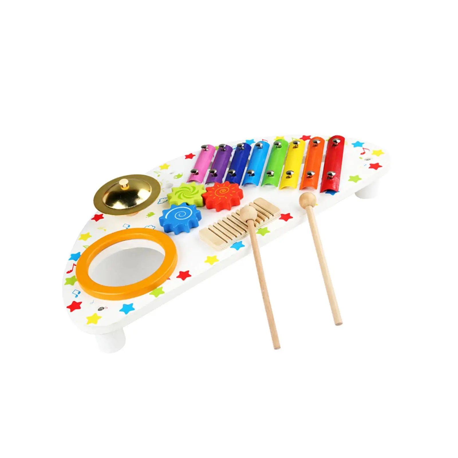 Strumento a percussione con mazze Xilofono in legno per bomboniere per bambini