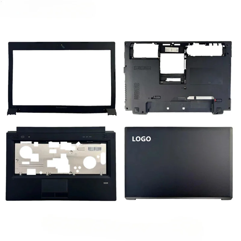 For Lenovo B470 B470E Laptop LCD back cover Front Bezel Hinges Palmrest Bottom