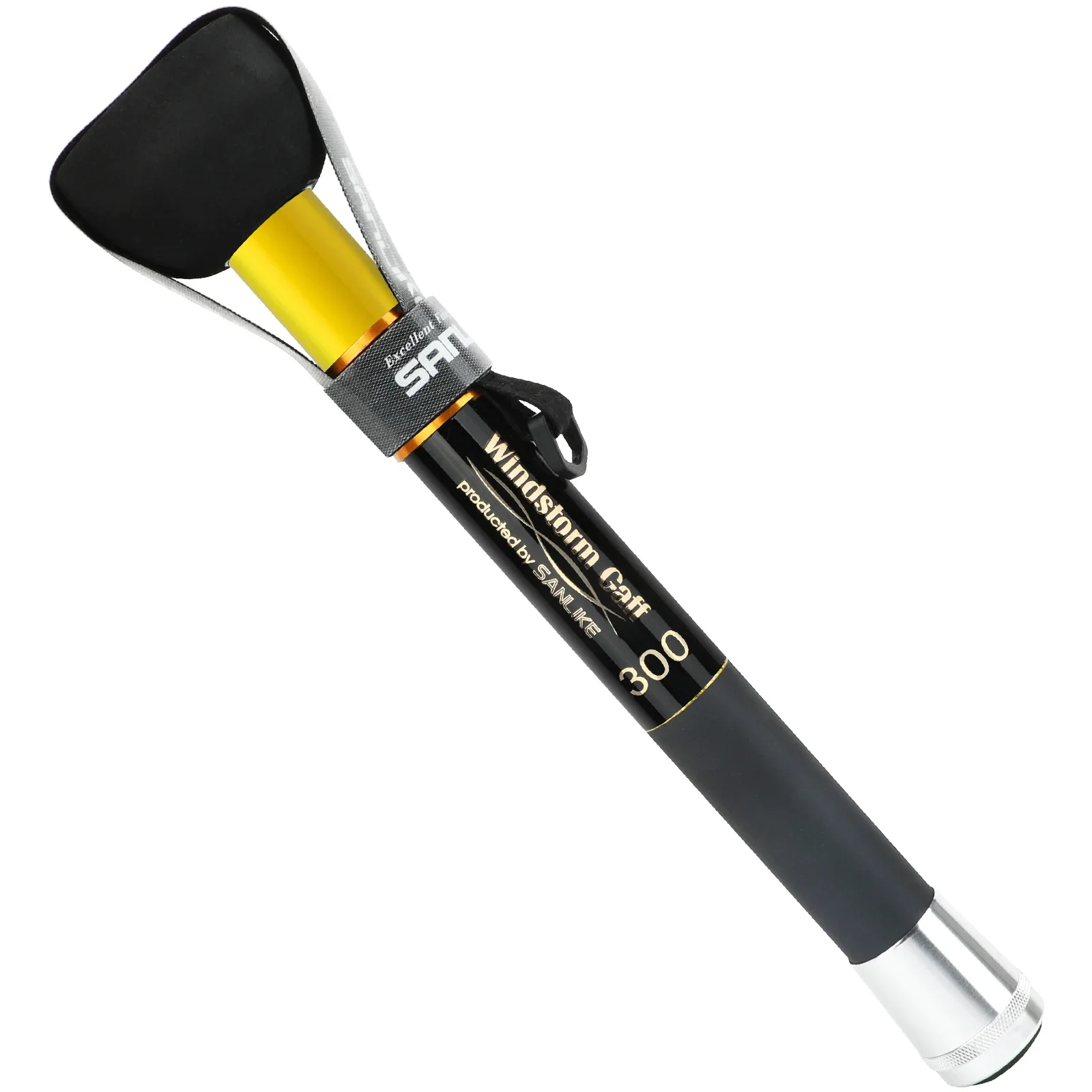 3-メートル伸縮ステンレス鋼-7-フックイカフックガラス繊維ロッド防食フック保護カバー釣りツール