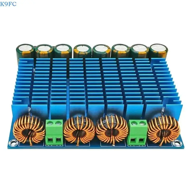 K9FC Efficient M252 Class D Amplifier Board Double Chip 420Wx2 Channel Output Enhances Home Theater and Studio Sound