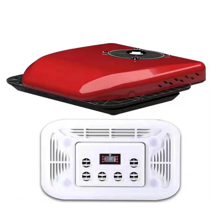 Roof AC System Cooling Cooler Rooftop 12v 24v Parking Truck 12 Volt Air Conditioner For Truck Cabin
