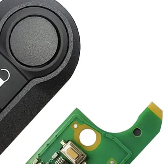 

3 Key Folding Car Remote Key For Fiat For 500 433MHz ID46 Chip Black Plastic Replacement Accessory Car Lock System Accessories
