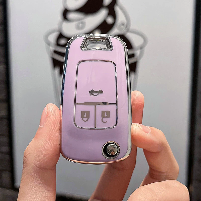 

TPU Car Key Case Cover Shell Fob For Chevrolet Cruze Aveo Trax Sail Malibu Captiva Opel Vauxhall Astra J Corsa Insignia Mokka