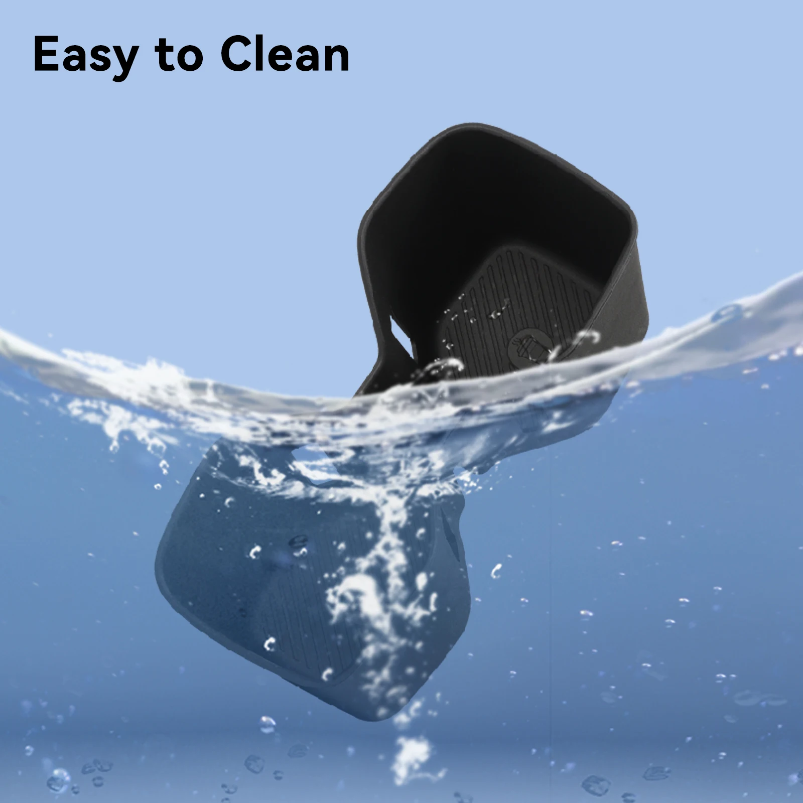 ZUNDUO Cup Holder for Kia EV9 2024-2026 Car Armrest Storage Box Rear Shock-Absorbing Cup Tray Tidying Car Accessories Black TPE