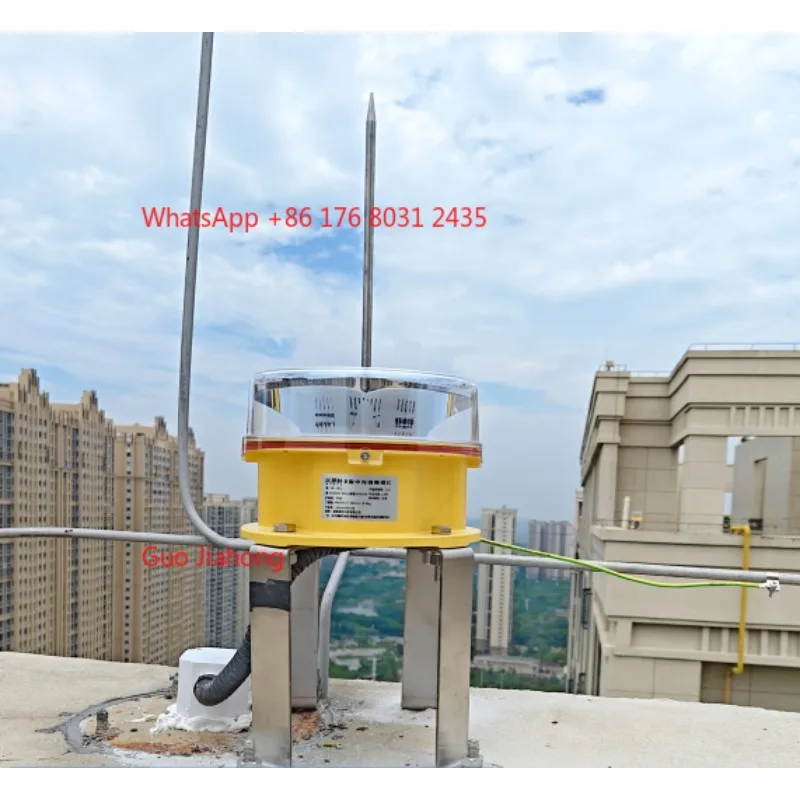 مدخنة أضواء عائق متوسطة الكثافة LED حمراء #6