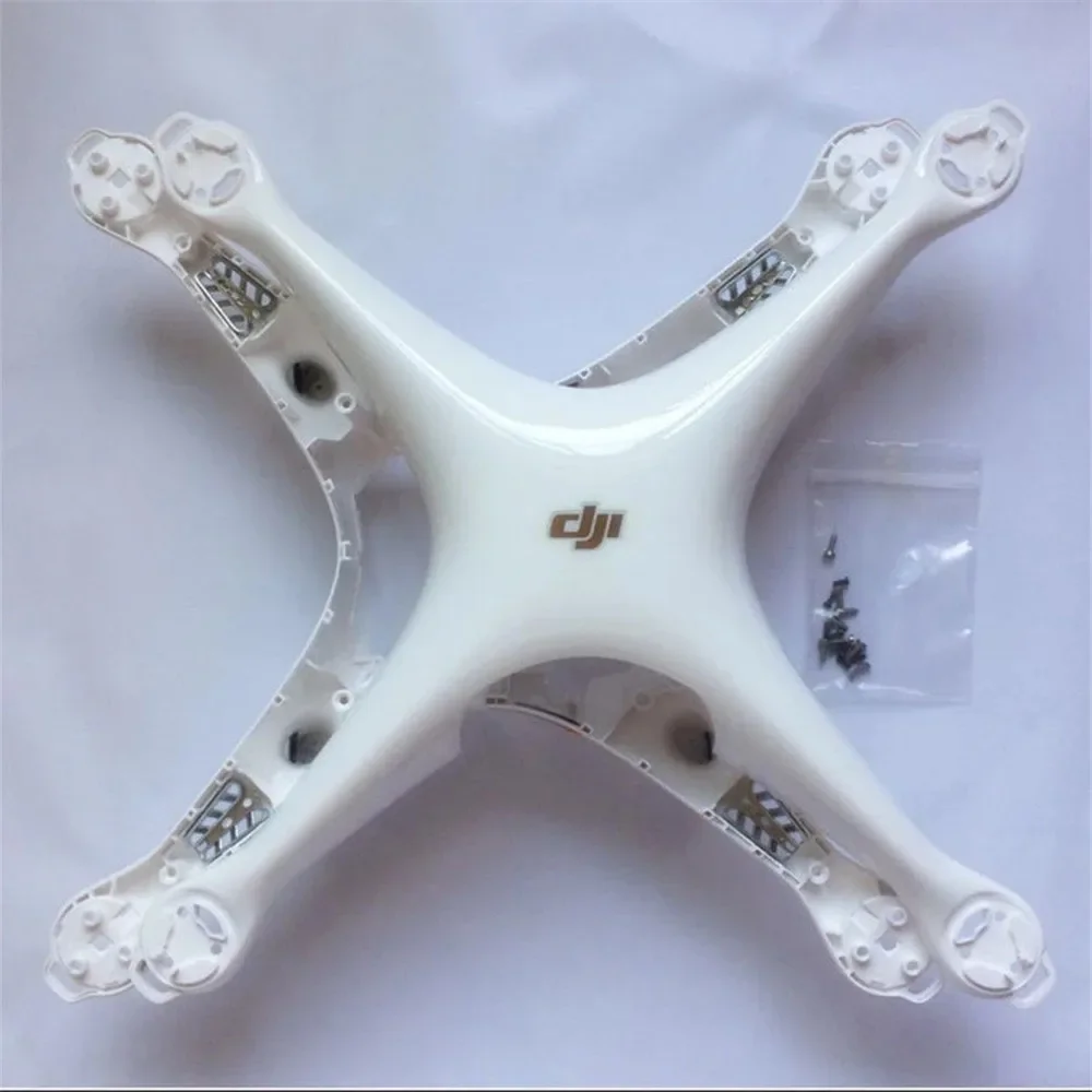 Genuine Body Shell for Phantom 4 Pro V2.0 part - Upper Bottom Cover Landing Gear with Antenna Cable for DJI Replacement