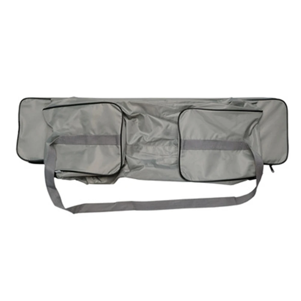 Canoe Dinghy Fishing Boat Inflatable Boat Under Seat Storage Bag with Padded Seat Cushion 85x21cm