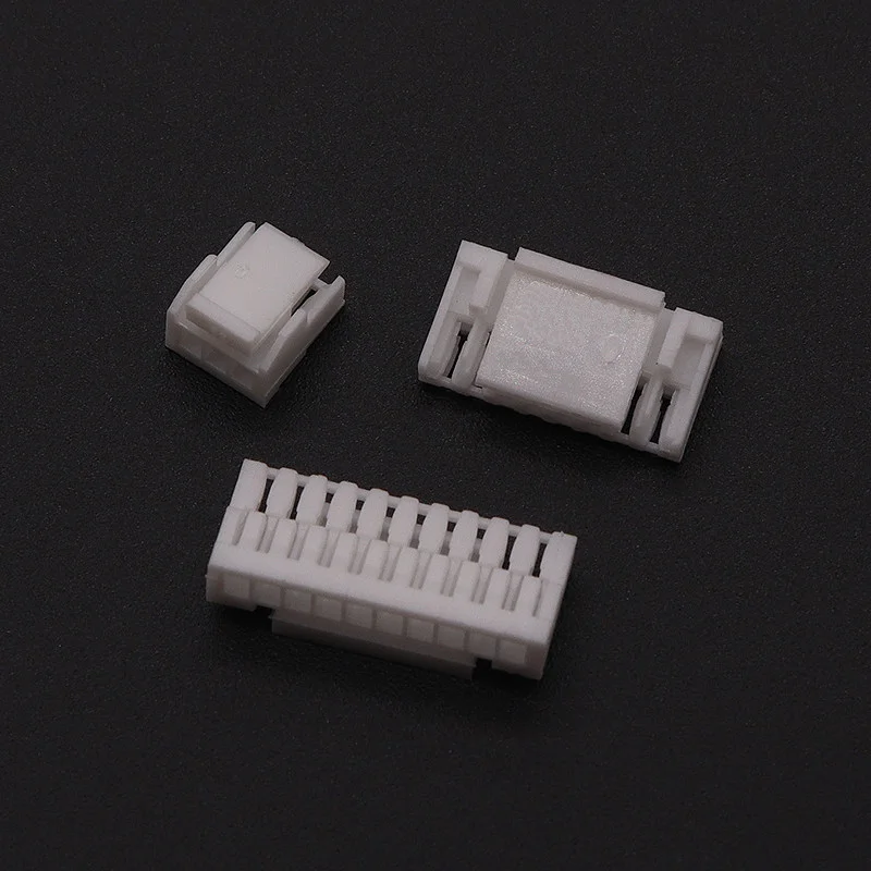 20PCS GH1.25 1.25mm Plastic Shell With Lock Terminal Plug Connector For GH 1.25 Pin Header Socket 2P 3P 4P 5P 6P 7P 8P 10P