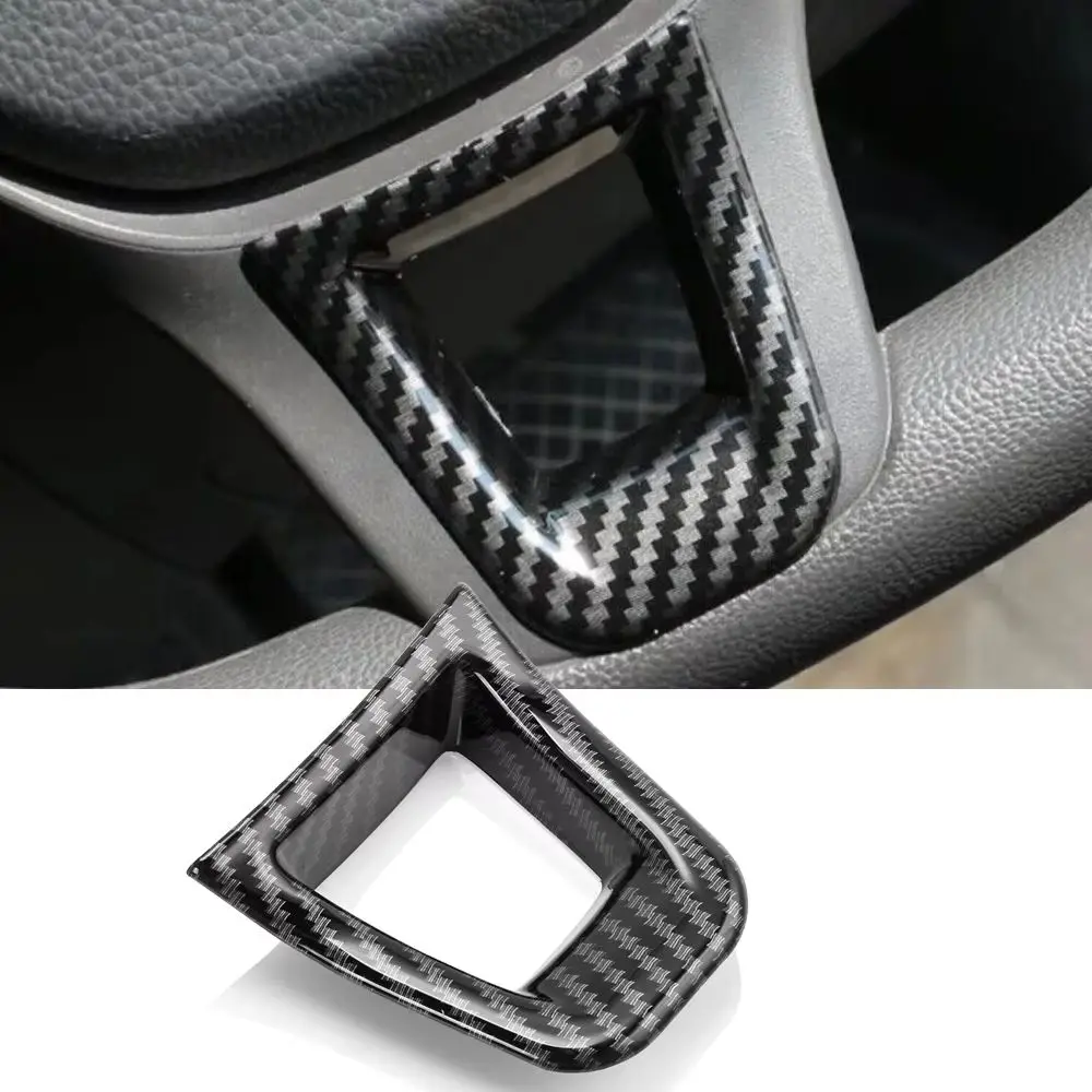 Car Steering Wheel Decor Trim Sticker Fit Volkswagen Passat B8 Tiguan MK2 Golf 7 7.5 MK7 MK7.5 E-UP Accessories