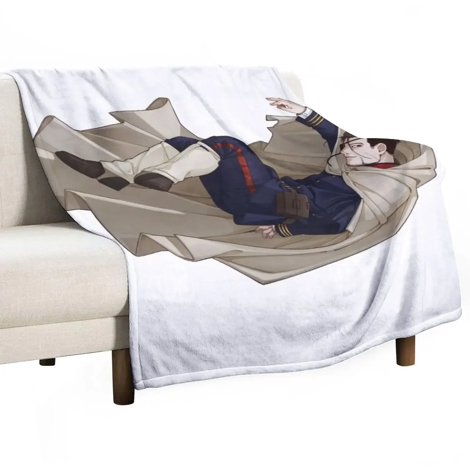 

[GK] OGATA Throw Blanket Soft Plush Plaid Tourist Blankets