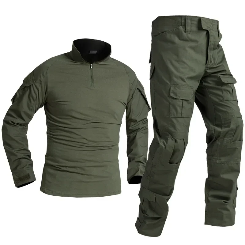 2025 Tactical Outdoor Suits Uniform Men Clothing Training Hunting Shirts Cargo Pants Suit Paintball Sets Wear Resistant Kits