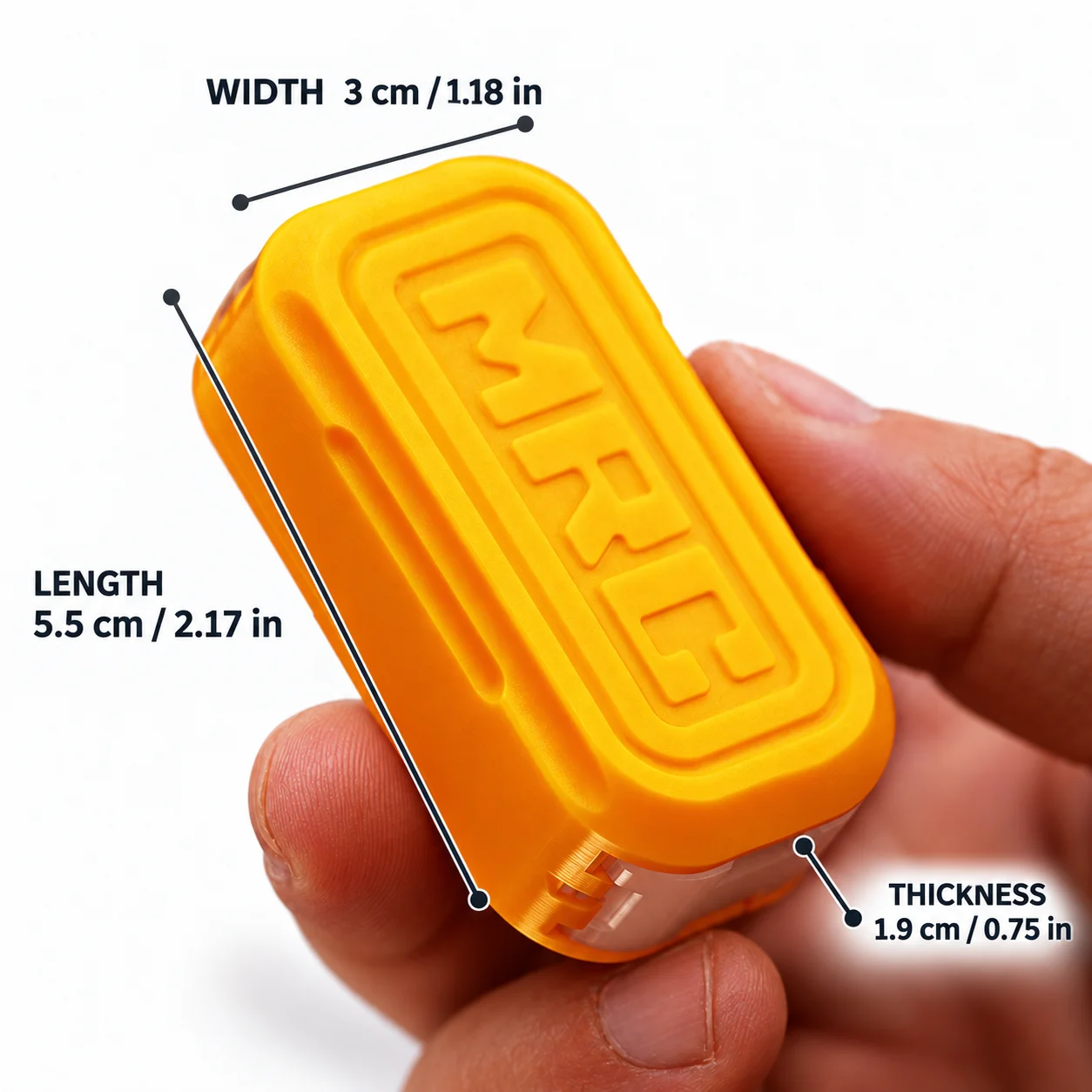 MRC Portable EDC Slider Push Pull Fidget Toy Pocket Size Stress Relief Hand Clicker for Adults Collection