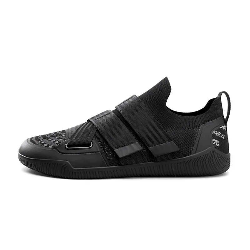 2026 New Barefoot Weightlifting Shoes Size 40-45 Hook Loop Gym Lightweight Sports Hard Pull Squat Training Shoes Powerlifting Sh