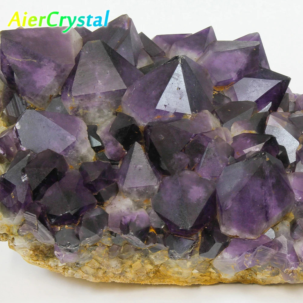 

Natural Congo Stone Irregular Amethyst Cluster Crystal Rough Gemstone Ornaments Feng Shui Mineral Specimen Raw Quartz Gift