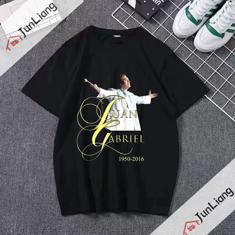 Ann Gabriel T-shirt - Mexican Singer - Commemorative 1950-2016 Print Shirt Modal Material Breathable