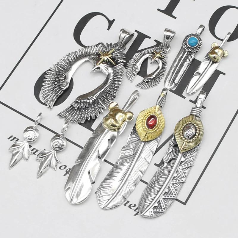 pluma-de-aguila-de-plata-pura-punk-s925-con-incrustaciones-de-turquesa-colgante-de-tendencia-de-moda-personalizado-de-estilo-japones