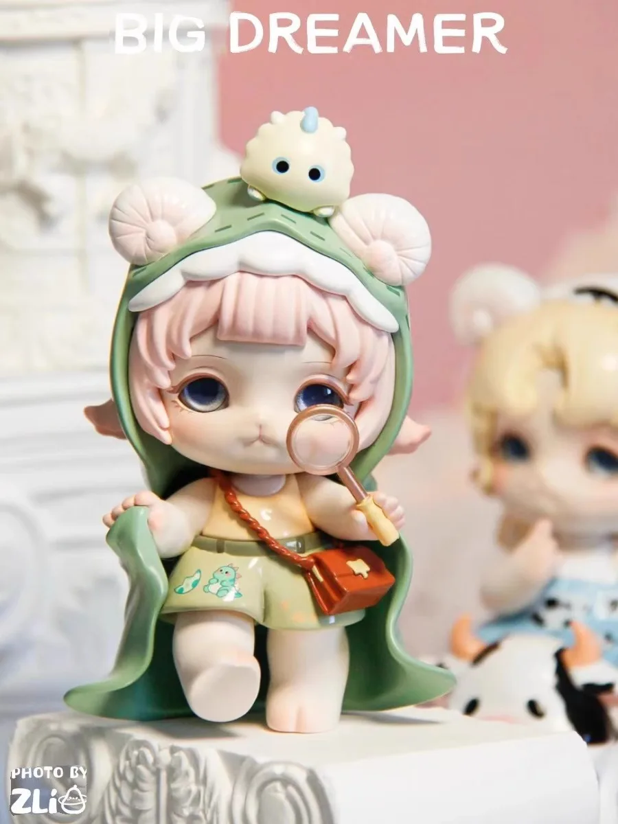 

Mi Roll Big Dreamer Series, модная слепая коробка, подлинная модная игрушка, милая настольная кукла, кукла для девочек, подарок на день рождения, украшение