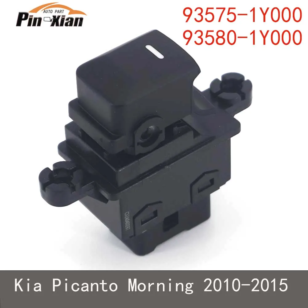 Window Automatic Opening for Kia Picanto Morning 2010 2011 2012 2013 2014 2015 93575-1Y000 935801Y000 Window Glass Lifter Switch