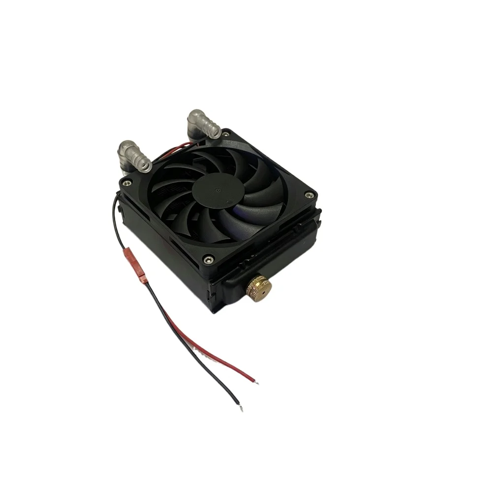 

Water-cooled Radiator Water Tank with Fan Suitable for Mini Gas version/Methanol Engines DIY Modification and Upgrade Parts