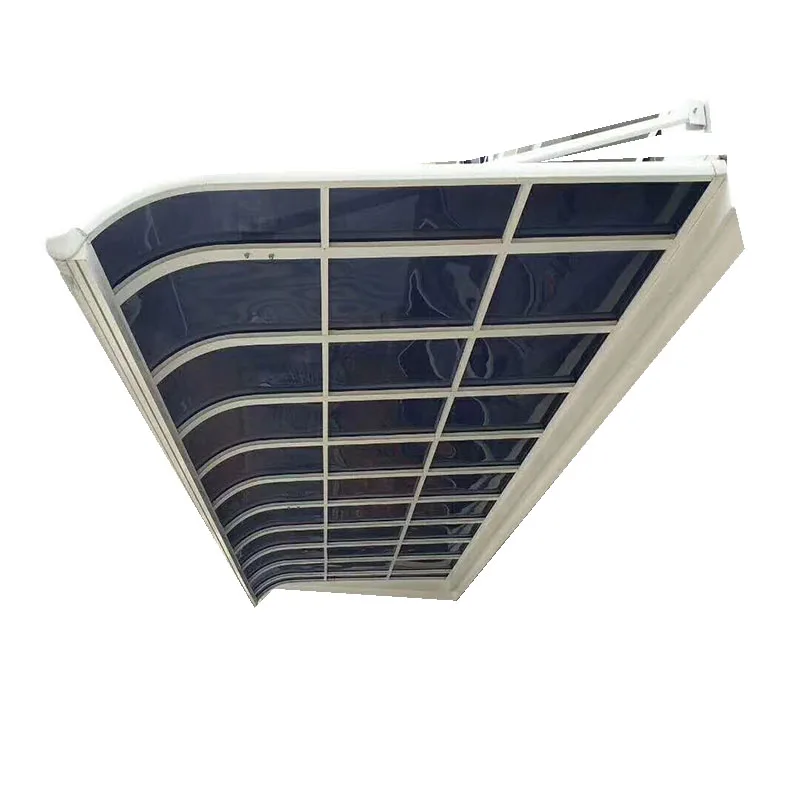 Outdoor Window Awnings Clear Solid Polycarbonate Roof Sheet Canopy Awnings