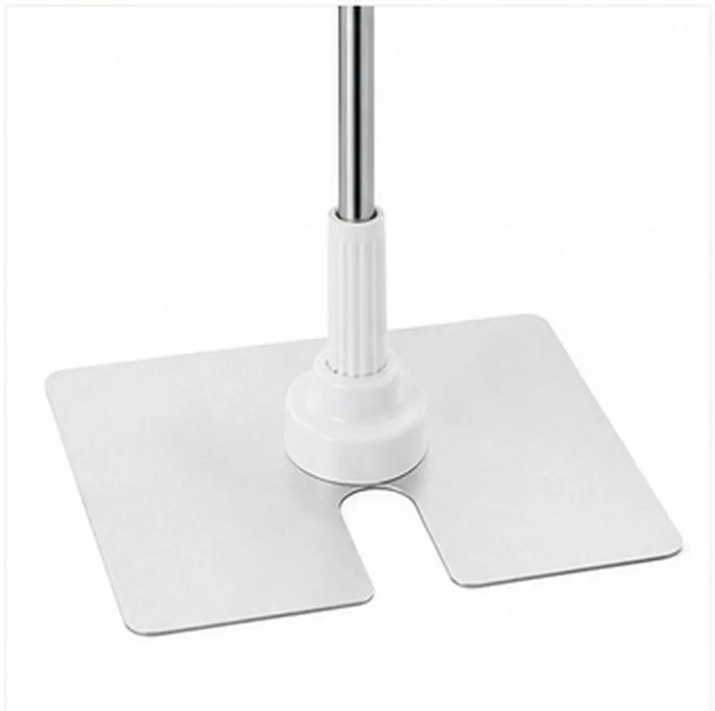 Height Adjustable T-Shaped Stainless Steel Poster Display Stand Advertising Holder for Retail Supermarkets Exhibitions