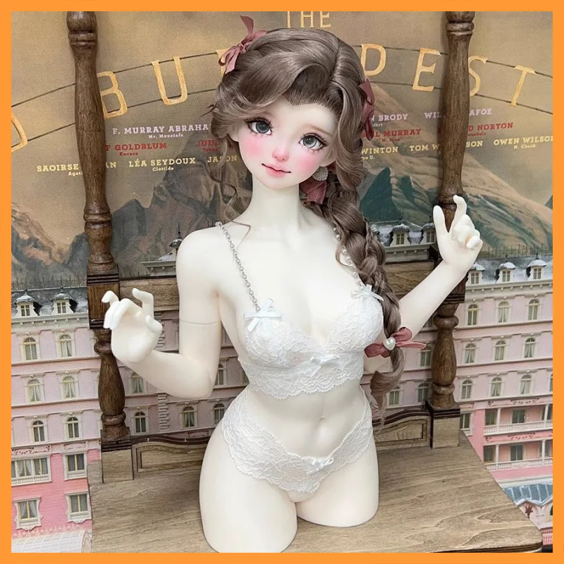 

В наличии 1/3 масштаб сексуальные кружевные головные уборы женщина-солдат жемчужное украшение комплект нижнего белья подходит BJD экшн-фигурка модель игрушки