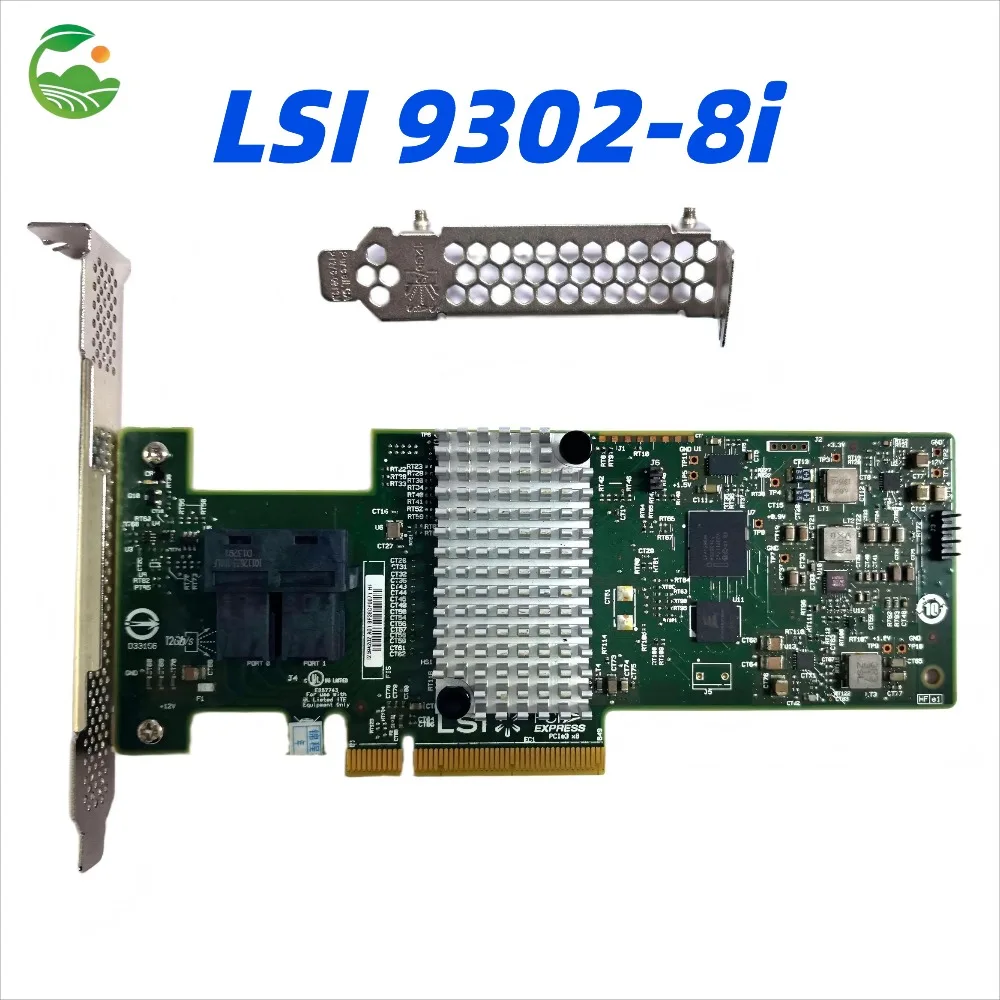 LSI 9302-8i 12Gbps SAS IT Mode HBA SFF-8643 SAS3008 for ZFS/FreeNAS/unRAID