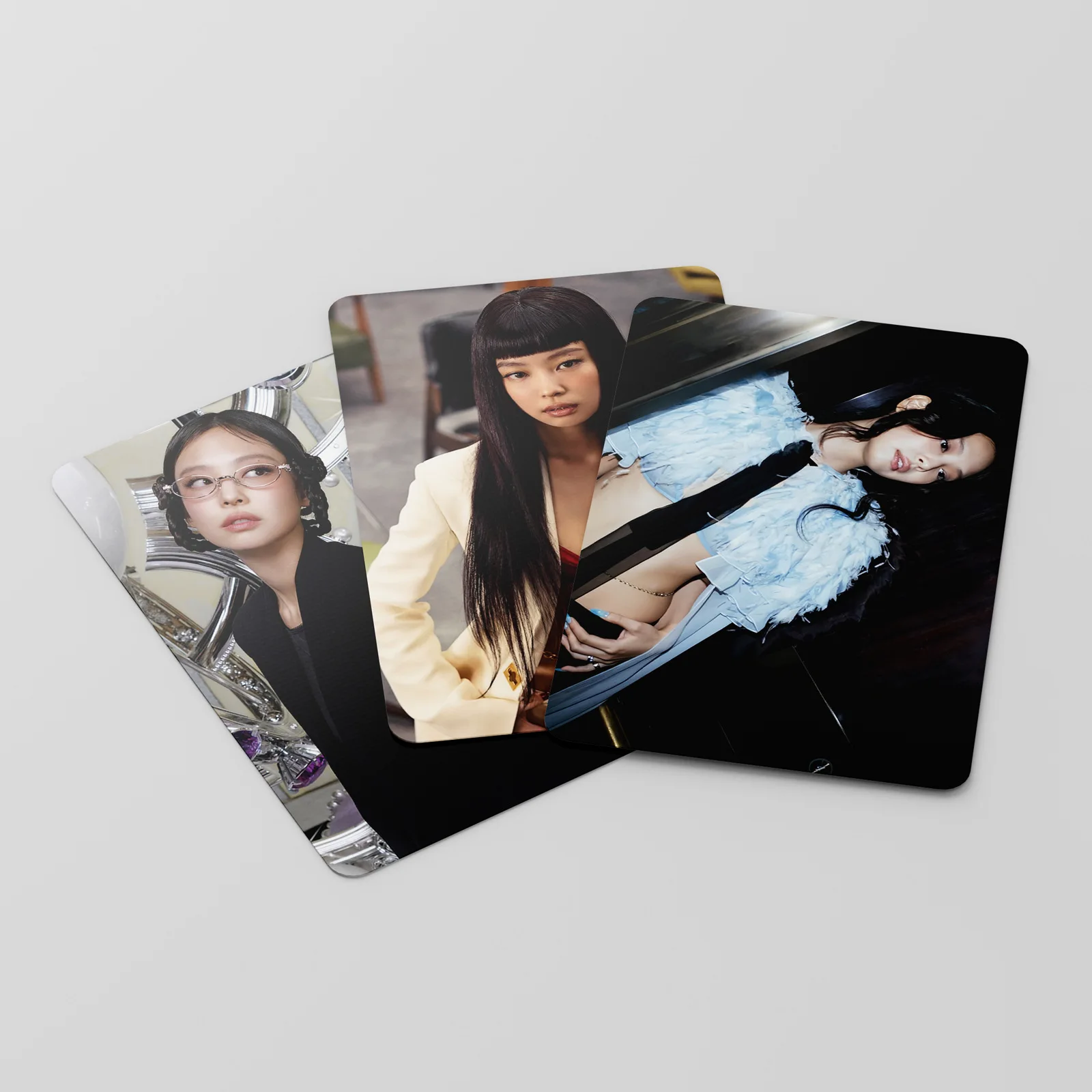 55Pcs/Box Kpop RUBY LIKE JENNIE SOLO Lomo Card New Ablum HD Photo Print Pictures Photocard for Fans Collection Postcards Gifts