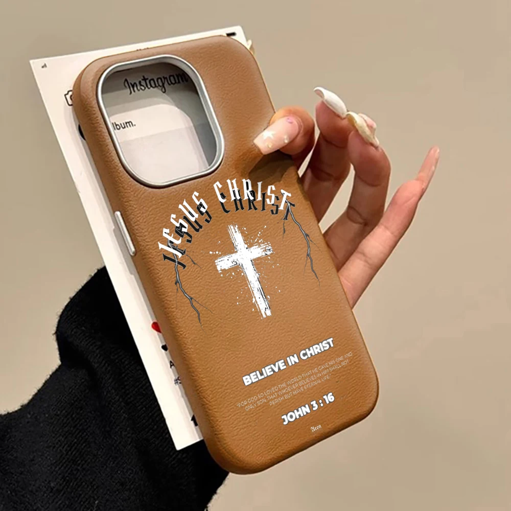Luxuriöse Good Friday Kreuz-Hülle für iPhone 16 17 15 Pro Max Hüllen iPhone 17 11 12 13 ProMax 14 15 16 Plus 8 XS XR Stoßfeste Abdeckung – Detail 6