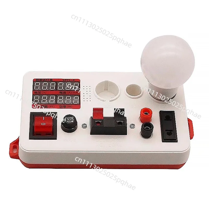 LED power tester, fast 4-meter test lamp clamp, bulb wattage measurement, lighting fixture electrical parameter power meter