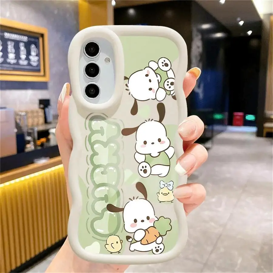 Sanrio Pochacco Phone Case for Samsung Galaxy A21s A22 A23 A25 A24 A32 A33 A34 A35 A51 A52 A53 A54 A