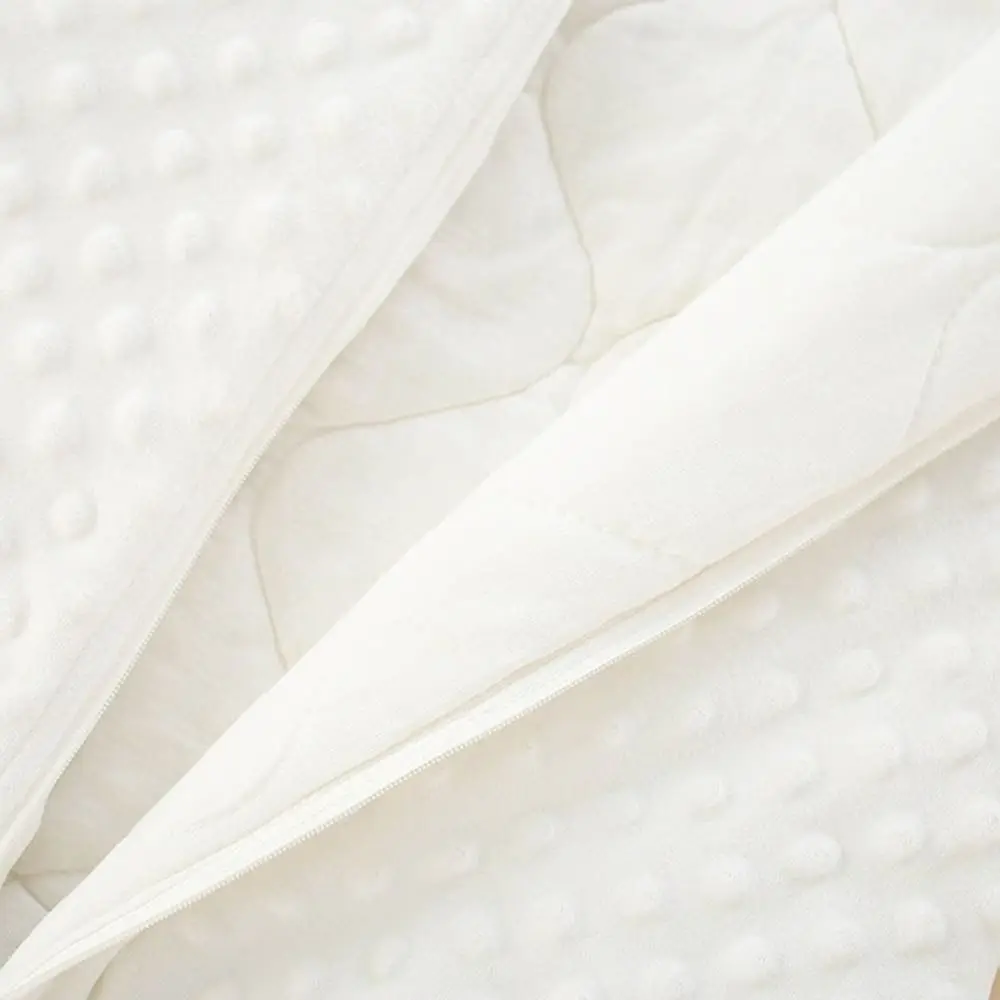 New Bean Velvet Sleeping Bag Two Way Zipper Sleeveless Newborn Sleeping Bag Sleeping Sack Unisex