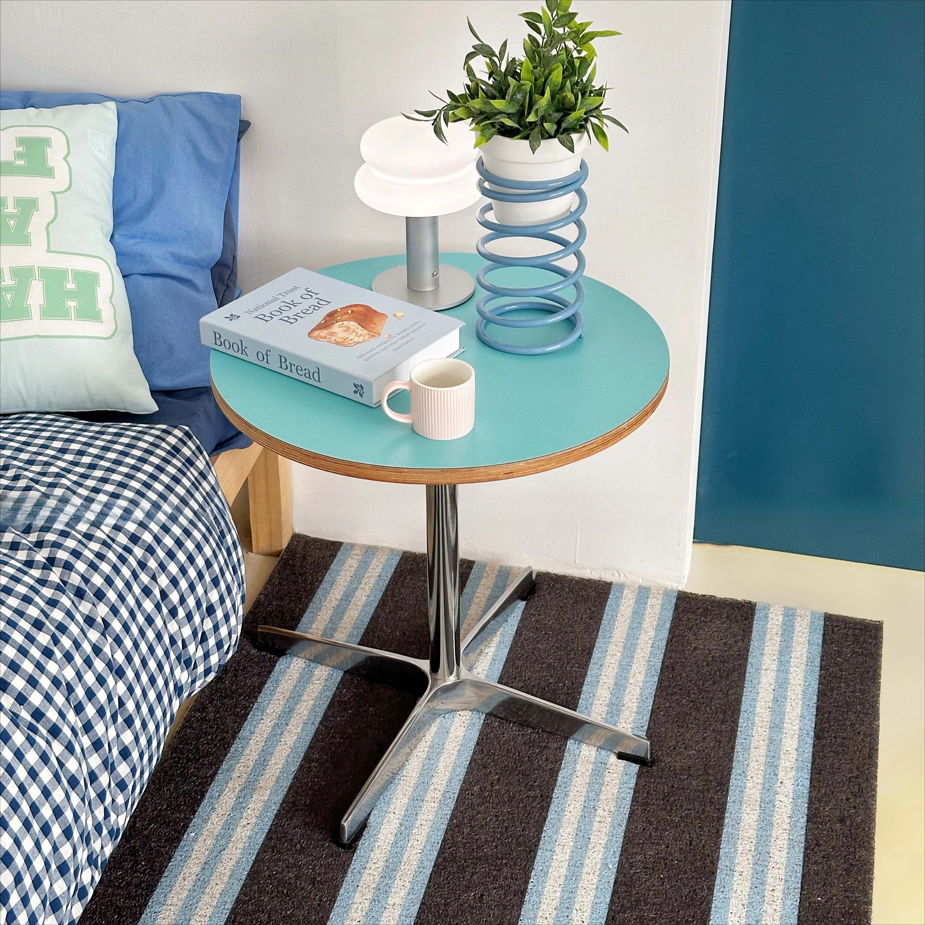 Home Furnishing ins Blogger Same Dining Table Coffee Table Bedside Table Cafe Round Table Ocean Board Solid Wood