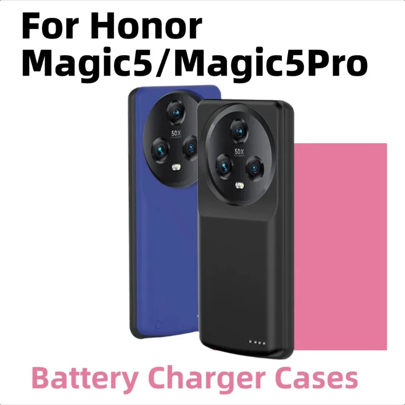 

For Honor Magic5/Magic5Pro Portable Clip-on Power Bank Battery Case & Protective Cover